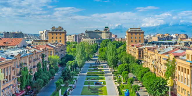 The capital of Armenia Erevan